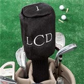 Embroidered Golf Club Cover For Her- Raised Monogram - 11784-M