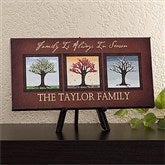 The Seasons Personalized Canvas Art - 11789