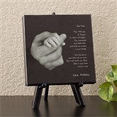 Hand In Hand Personalized Canvas Art - 11793