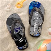 Rockin' Boys Personalized Flip Flops - 11799