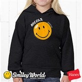 SmileyWorld® Personalized Youth Black Sweatshirt - 11814-YBS