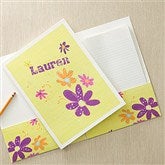 Flower Power Personalized Folders-Set of 2 - 11834