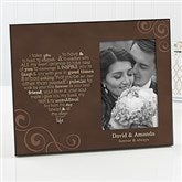 Wedding Vows Personalized Frame - 11862