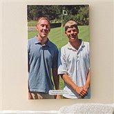 Perfect Day Personalized Photo Golf Canvas - 12
