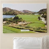 Perfect Day Personalized Photo Golf Canvas - 24