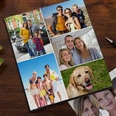 Photo Collage Personalized Deluxe Photo Album--5 Photos - 11923-B
