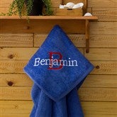 All About Me Beach Towel - Caribbean Blue - 11931-B