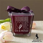 Elvis Burning Love™ Scented Spa Candle- Mulberry - 11943-M