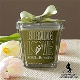 Elvis Burning Love™ Scented Spa Candle- Papaya & Bamboo - 11943-P