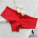 Elvis Love Me Tender™ Personalized Ladies Red Shorties - 11950-S