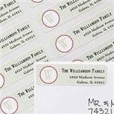 Naughty or Nice Return Address Labels - 12034