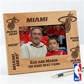NBA Personalized Wood Photo Frame - 12044