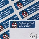 Merry Stressmas Return Address Labels - 12051