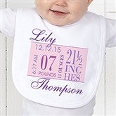 Baby's Big Day Personalized Bib - 12073-B