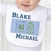 Baby's Big Day Personalized Bib - 12074-B