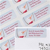 Snow Family Address Labels - 12083