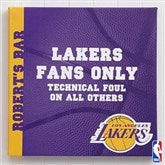NBA Personalized Canvas Art - 12103