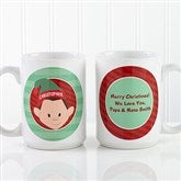 Christmas Character Personalized Mug & Hot Cocoa - 15 oz. - 12194-L