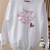 Love Life Personalized Sweatshirt - 12202-SS