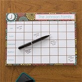 Simply Organized Personalized 8.5x11 Calendar Pad - 12231-S