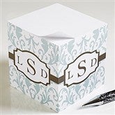 Trendy Signature Personalized Paper Note Cube - 12268