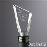 Orrefors Crystal Monogram Wine Stopper - 12305