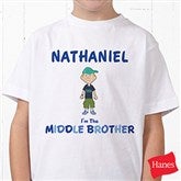 Brother Character Personalized Youth T-Shirt - 12316-YT