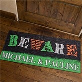Beware! Personalized Oversized Doormat - 12324-O