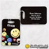 SmileyWorld® Personalized Bag Tag Set - 12338