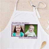 Picture Perfect Personalized Apron - Two Photo - 12384-2