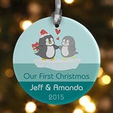 Warm & Cozy Personalized Ornament - 12390