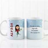 Ice Skating Character Personalized 11 oz. Mug - 12392-S