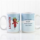 Ice Skating Character Personalized 15 oz. Mug - 12392-L