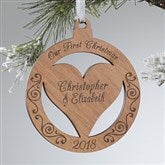 Custom Wedding Christmas Ornaments