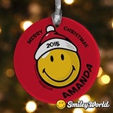 SmileyWorld® Personalized Christmas Ornament - 12404