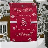 Winter Wonderland Personalized Garden Flag - 12407