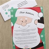 Santa's Watching Personalized Letter From Santa - 12410