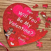 Be My Valentine Personalized Puzzle - 1245-V