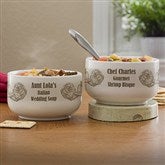 Bon Apetit! Personalized Soup Bowl - 12473