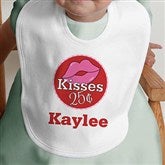 Kisses For $0.25 Personalized Bib - 12520-B