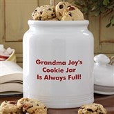 You Name It Personalized Cookie Jar - 12542