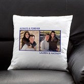 Picture Perfect Personalized Keepsake Pillow - Two Photo - 12552-2