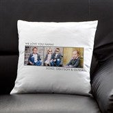 Picture Perfect Personalized Keepsake Pillow - Three Photo - 12552-3