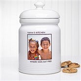 Picture Perfect Personalized Cookie Jar - 1 Photo - 12553-1
