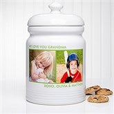 Picture Perfect Personalized Cookie Jar - 2 Photos - 12553-2