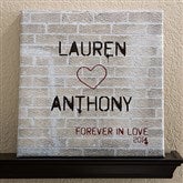 Graffiti Love Personalized Canvas Art-12