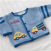 On The Go Embroidered Handknit Sweater - 12563