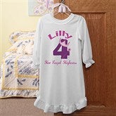 Birthday Princess Personalized Youth Nightgown - 12583NG