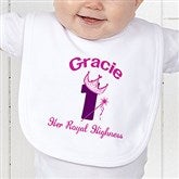 Birthday Princess Personalized Bib - 12583B