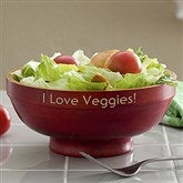 Bamboo Personalized Serving Bowl - Small - 12594-S